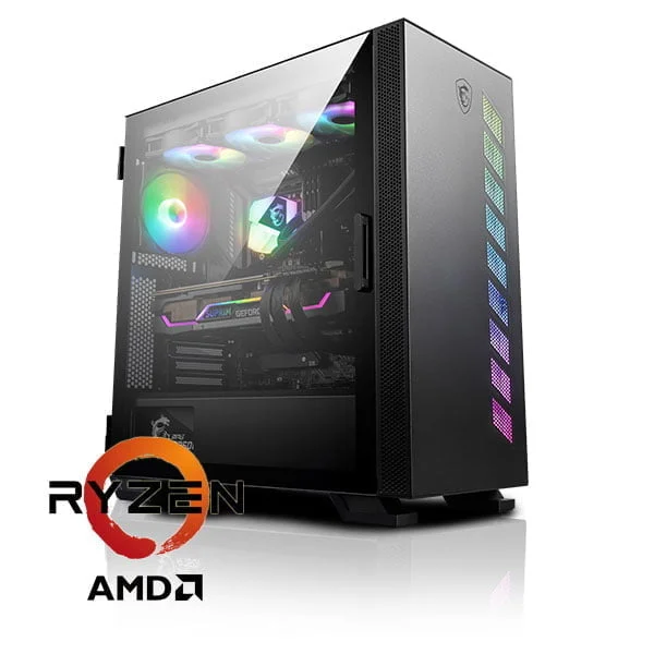 Wired2Fire Reactor AMD Gaming PC