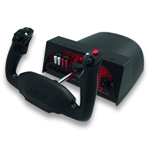 Honeycomb Aeronautical Alpha Flight Controls - Yoke and Switch Panel